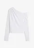 Off shoulder shirt met rimpels, bonprix
