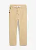 Relaxed fit chino van puur katoen, straight, bonprix