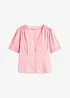 Blouse met pofmouwen, bonprix
