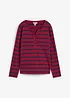 Henley shirt van biologisch katoen, bonprix