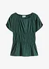Blousetop met plooitjes, bonprix