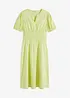 Midi jurk met elastische taille, bonprix