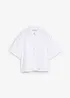 Boxy blouse van lichte crêpe, bonprix