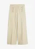 Twill broek met docoratieve knopen, bonprix