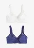 Minimiser beha zonder beugel (set van 2), bonprix