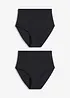 Naadloze slip, licht corrigerend ( set van 2), bonprix