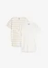T-shirt (set van 2), bonprix