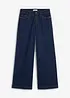Wide leg jeans, mid waist, full length, bonprix