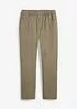 Regular fit instapbroek van puur katoen, straight, bonprix