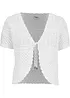 Gehaakte bolero, korte mouw, bonprix