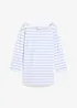 Shirt met 3/4 mouwen en boothals, bonprix