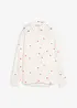 Mousselline blouse met hartjes, bonprix