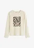 Longsleeve met biologisch katoen, bonprix