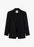Blazer in linnen-look met gestreepte voering, bonprix