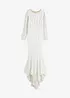 Trouwjurk met paillettenborduursel, bonprix