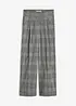 Geruite Marlene Dietrich broek, bonprix