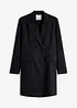 Lange blazer met V-hals, lange mouw, bonprix