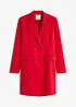 Lange blazer met V-hals, lange mouw, bonprix