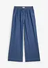 Wide leg jeans mid waist met comfortband, bonprix