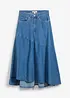 Midi spijkerrok, hight waist, bonprix