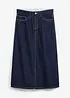 Midi spijkerrok, mid waist, bonprix