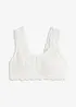 Bralette zonder beugels met comfortabele sluiting voorop, bonprix