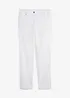 Bengaline stretch broek met comfortband, straight, bonprix