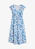 Midi jurk van soepele viscose, bonprix