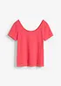 T-shirt met diepe halslijn achter, bonprix