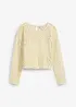 Kanten blouse met top (2-dlg. set), bonprix