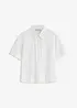 Blouse met broderie, bonprix