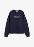 Oversized sweater met borduurwerk, bonprix