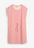 Jersey jurk met koorddetail, bonprix