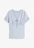 Shirt met plooitjes, bonprix