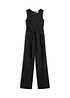 Jumpsuit in een jersey-linnenmix, bonprix