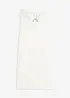 Strapless jurk met glanzend satijn, bonprix