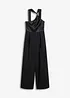 Jumpsuit van soepele satijn, bonprix