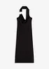 Midi jurk met decoratief metalen detail, bonprix