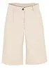 Wijde twill short, bonprix