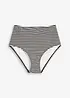 Bikinibroekje met hoge taille en normaal uitgesneden beenopeningen, bonprix
