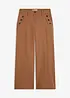 Twill broek met sierknopen, bonprix