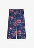 Culotte pyjamabroek met steekzakken en viscose, bonprix