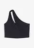 Top met one shoulder twist, bonprix