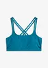 Bralette bikinitop met gekruiste bandjes, bonprix