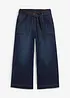 Wijde jeans, high waist, cropped, bonprix