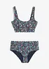 Bralette bikini met gerecycled polyamide (2-dlg. set), bonprix