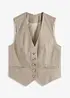 Gilet in een soepele visosemix, bonprix