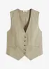 Gilet in een soepele visosemix, bonprix