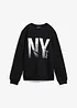 Sweater van een zachte katoenmix, bonprix