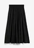 Maxi rok met een comfortabele band, bonprix